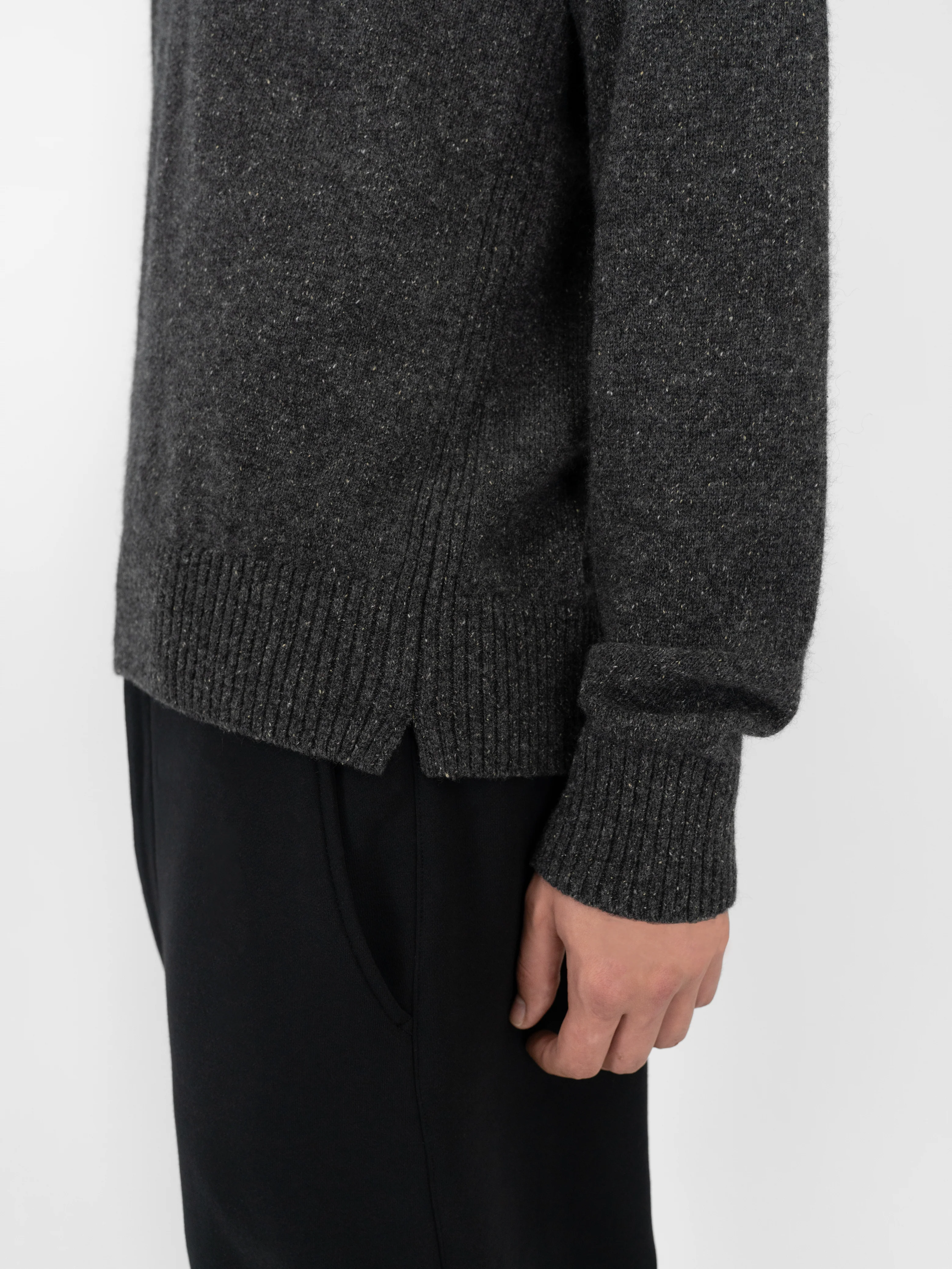 Argyle Knit Sweater in Silk/Cashmere - Image 8