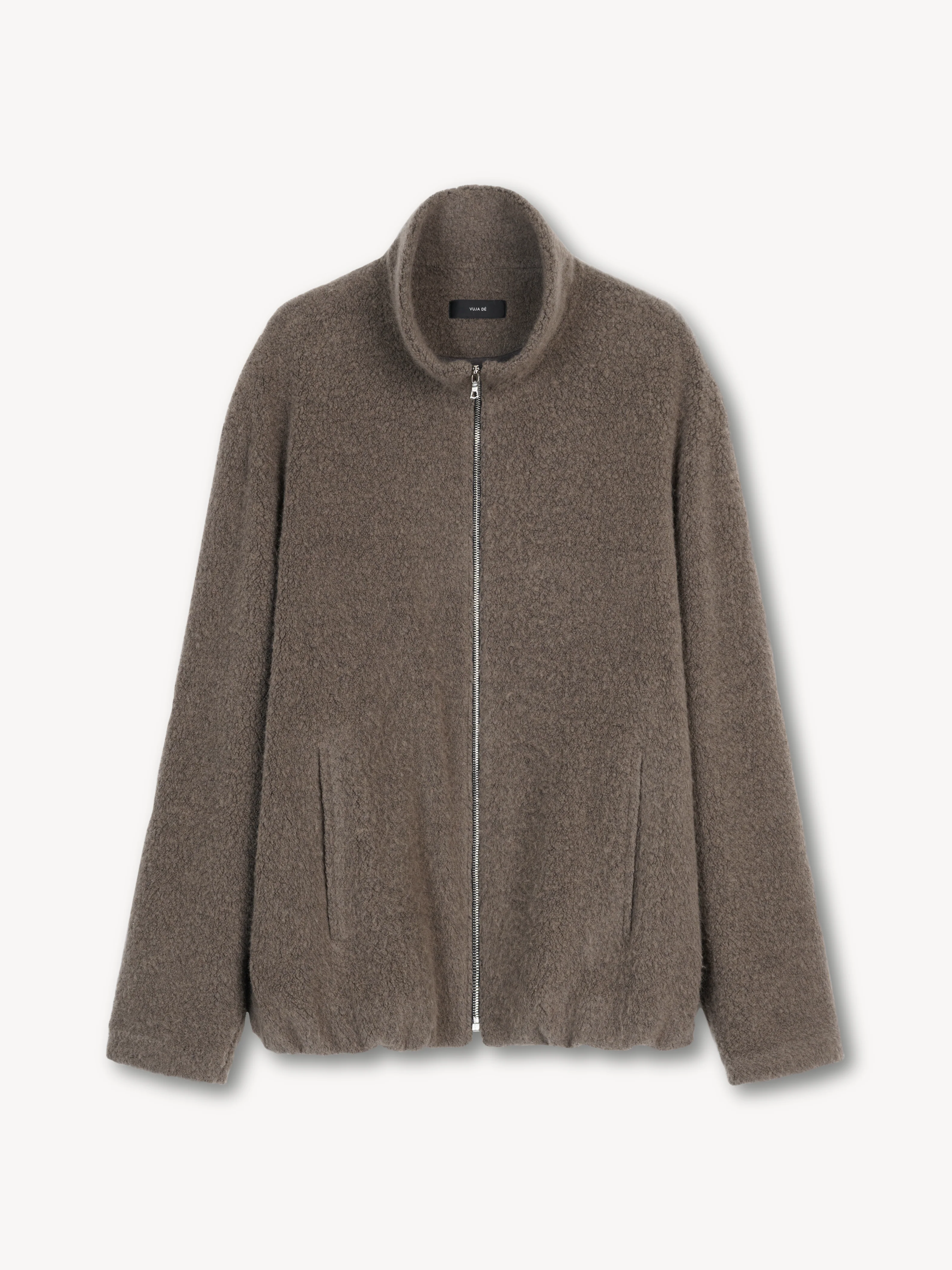 Boa Fleece Jacket in Angora/Virgin Wool