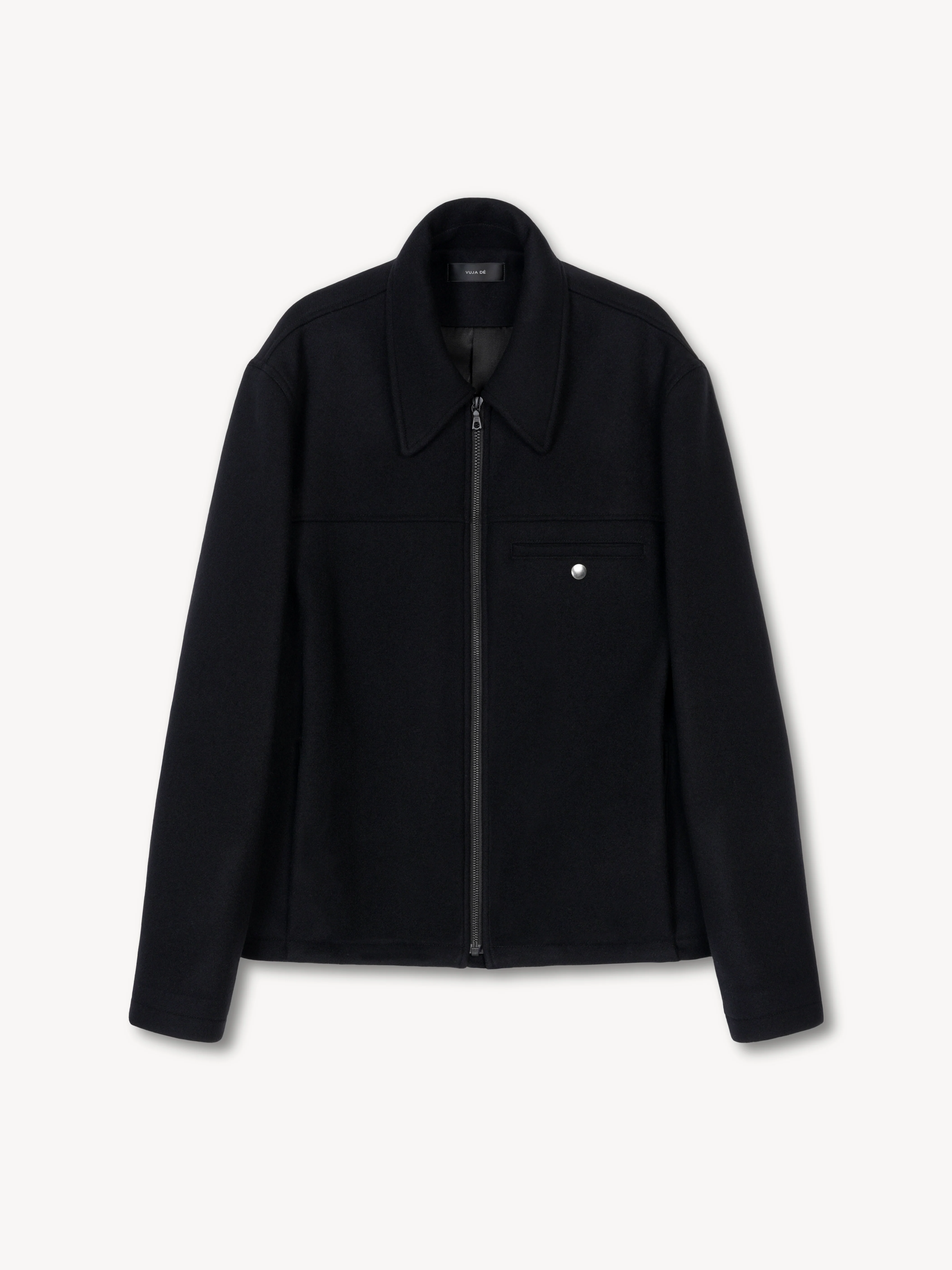 Minimal Jacket in Wool/Nylon