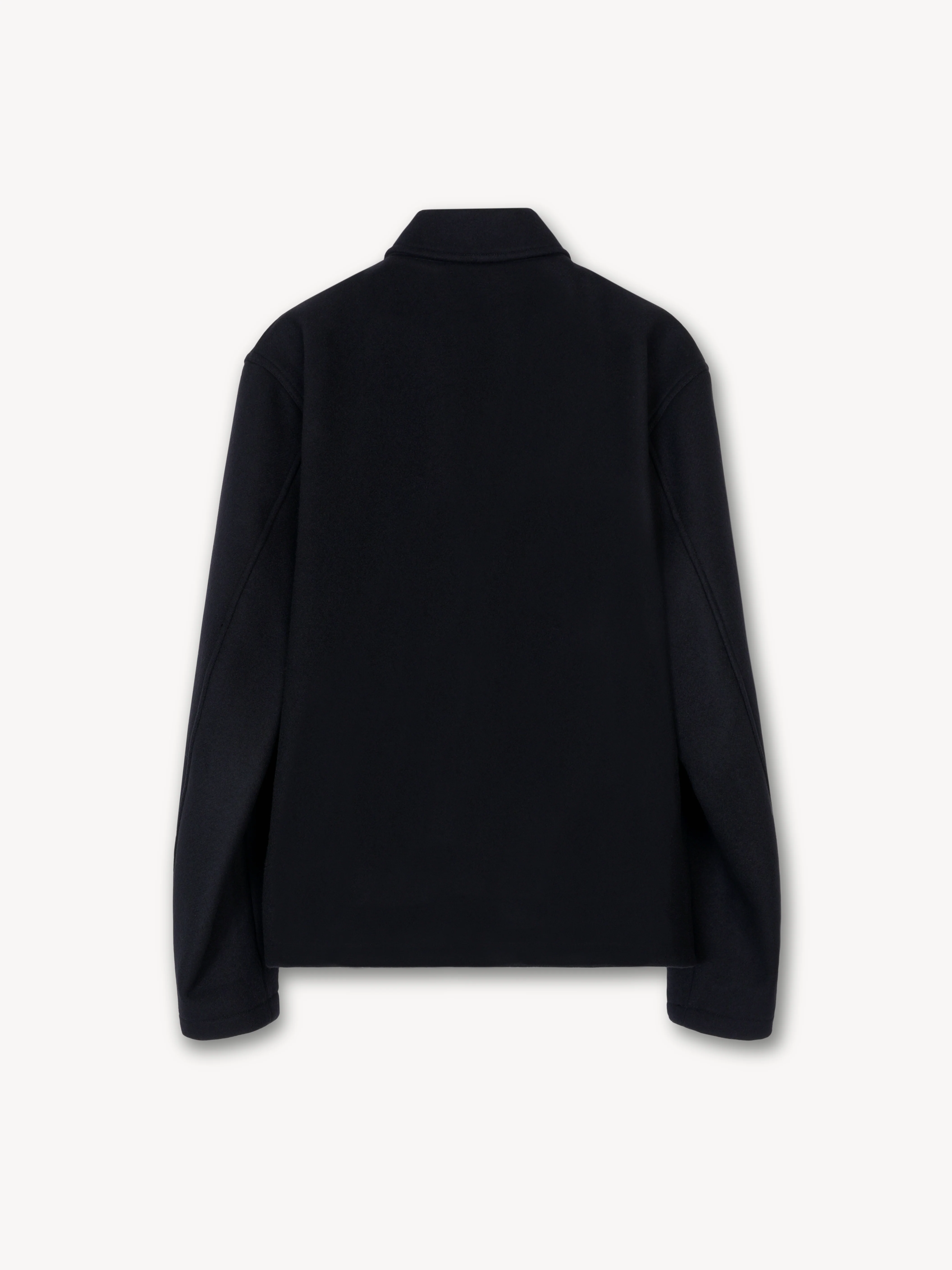 Minimal Jacket in Wool/Nylon - Image 2