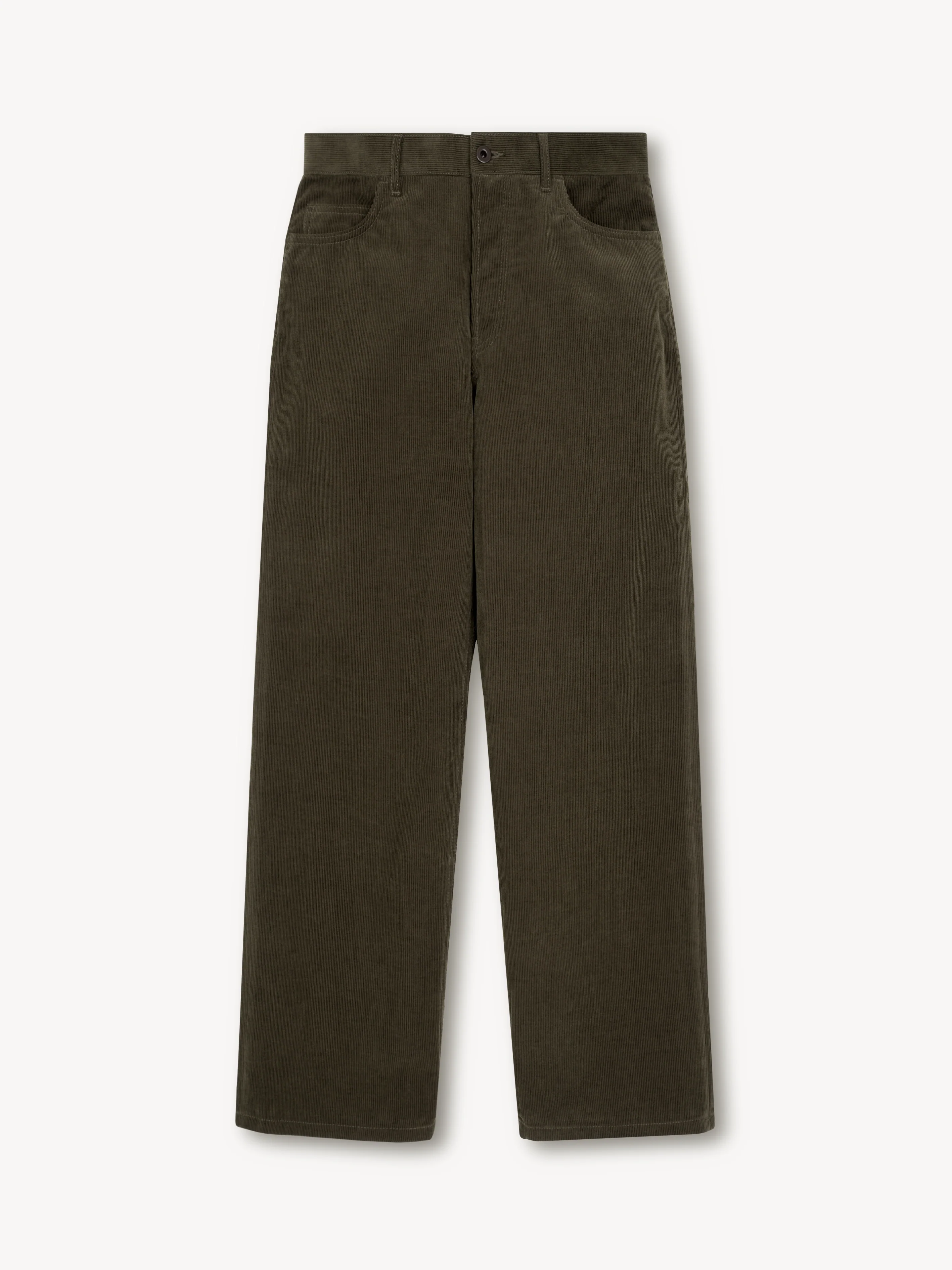 Tailored Corduroy Pants in Cotton