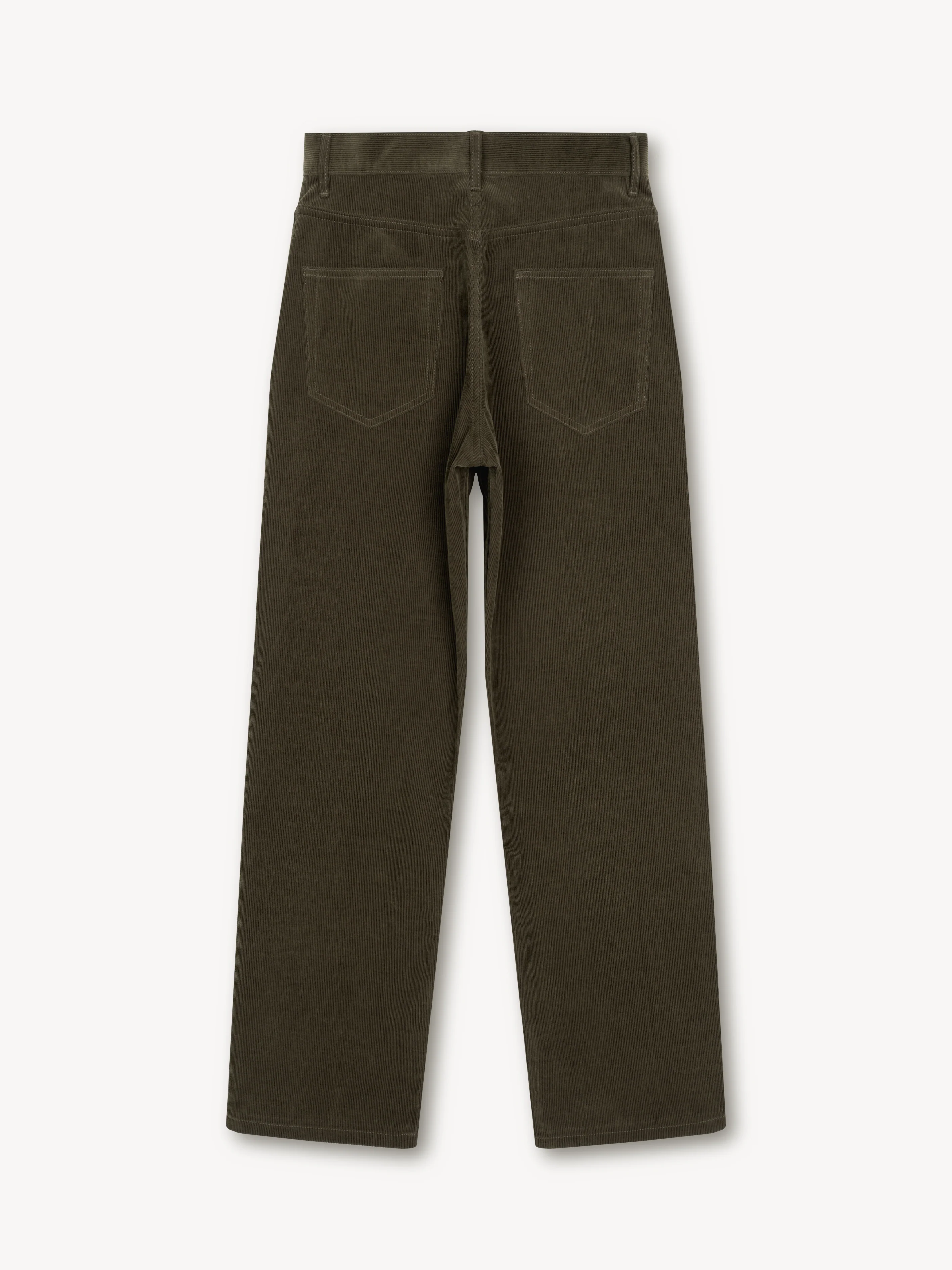 Tailored Corduroy Pants in Cotton - Image 2